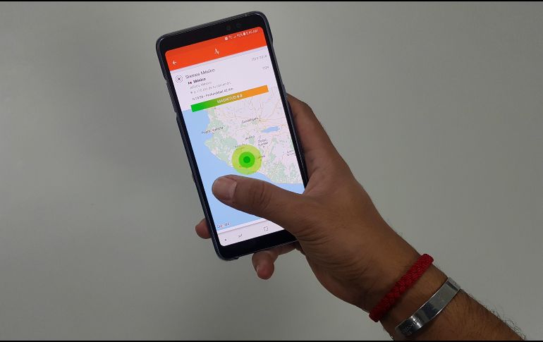 El sismo de magnitud 4.0 se registra a 30 kilómetros al sureste de Casimiro Castillo, Jalisco. EL INFORMADOR