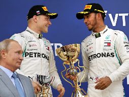 El británico conquistó el Gran Premio de Rusia, 16ª prueba del Mundial de F1. AFP / A. Isakovic