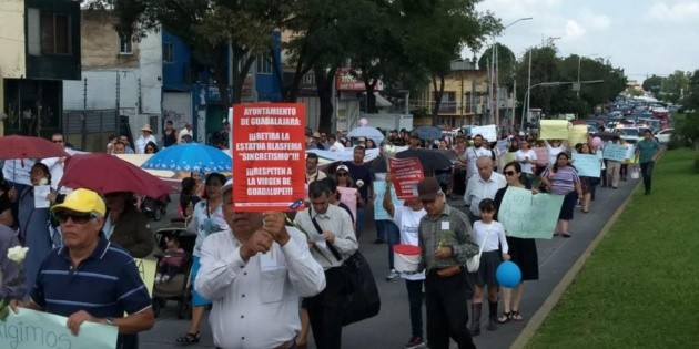 M&eacute;xico Guadalupano protesta contra Sincretismo