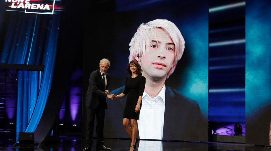 Argento habló sobre Jimmy Bennett durante un programa de televisión en Italia. AP / R. Antimiani