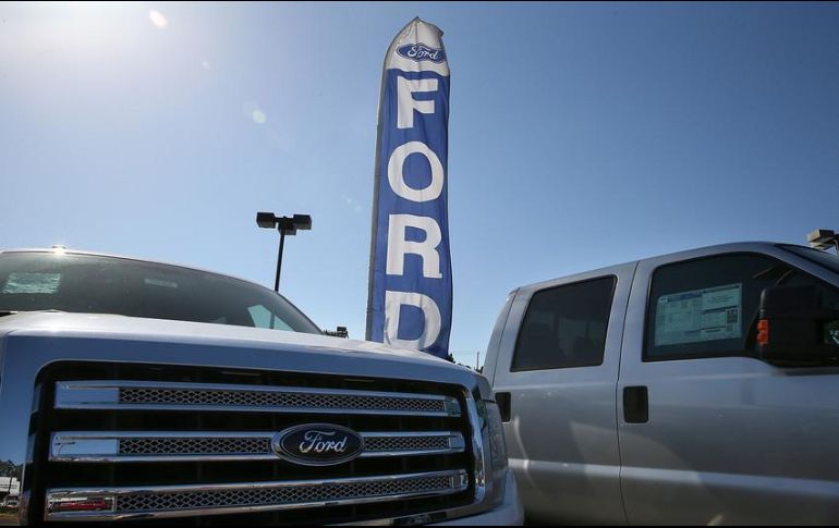 Ford es uno de los principales exportadores de vehículos en Estados Unidos y 80% de los vehículos que vende en el mercado estadounidense son producidos en ese país. AFP / ARCHIVO