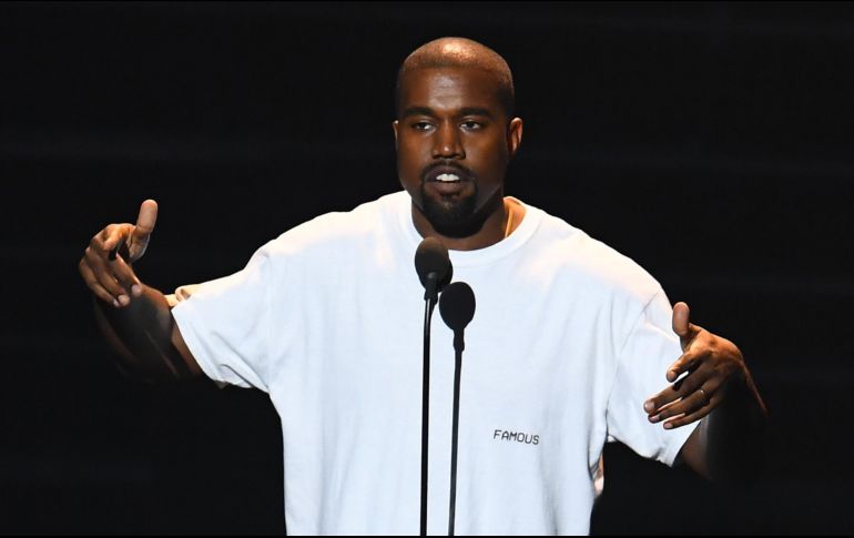 Kanye West confirmó su interés en una candidatura presidencial en 2020. AFP / ARCHIVO