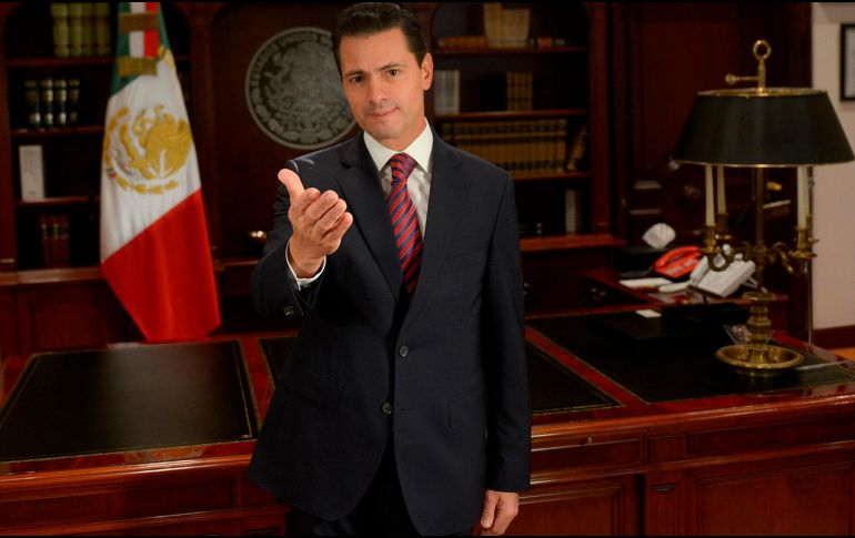 Peña Nieto indicó que el objetivo ha sido establecer un nuevo acuerdo que fortalezca el comercio en América del Norte y ofrezca beneficios a cada una de nuestras economías. EFE/PRESIDENCIA DE MÉXICO