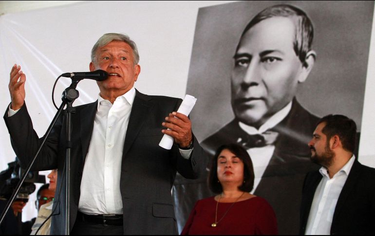 López Obrador respondió a las críticas de Alejandro Ramos Flores, quien descalificó por su imparcialidad a la próxima Comisión de la Verdad de Ayotzinapa. NTX/F. Estrada