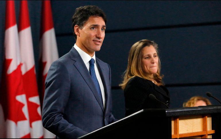 El primer ministro canadiense indicó que “todavía hay incertidumbres” respecto al acuerdo trilateral. AFP/P. Doyle