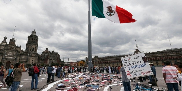 Marchan en los estados por el 2 de octubre