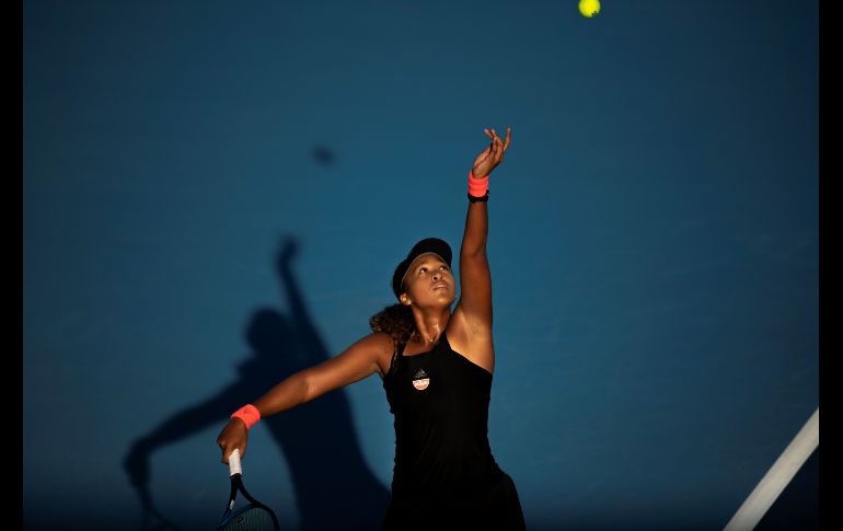 La japonesa Naomi Osaka juega en partido de la segunda ronda del Abierto de China, disputado en Pekín. AFP/F. Dufour