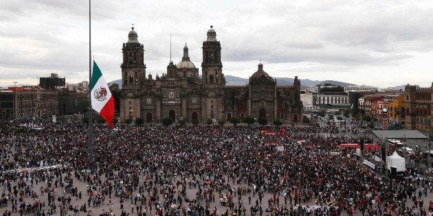 Concluye mitin conmemorativo del movimiento de 1968