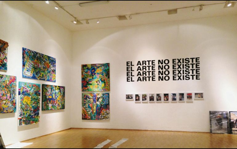 “El arte no existe”. La exposición de Javier Torres se conforma de 35 piezas multidisciplinarias. CORTESÍA
