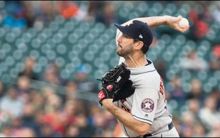 Justin Verlander tendrá la responsabilidad en el primer juego ante Cleveland. AP
