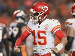 Patrick Mahomes será uno de los protagonistas del juego del próximo 19 de noviembre en el Estadio Azteca. AFP / M. Stockman