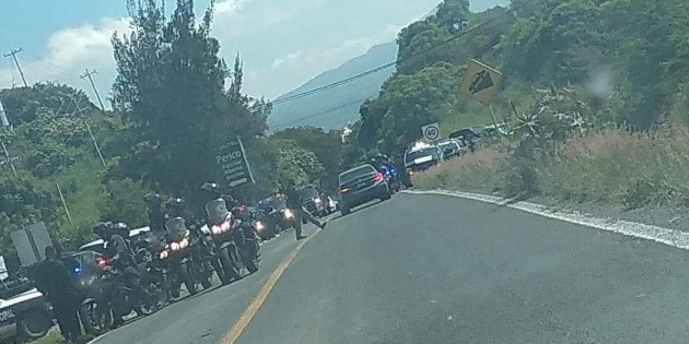 Movilizaci&oacute;n en Chapala, tras tiroteo con Polic&iacute;a Investigadora