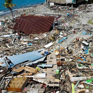 Fotogalería: La destrucción en Indonesia vista desde el aire