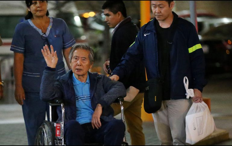 Fujimori estaba en libertad desde diciembre tras un polémico indulto de Pedro Pablo Kuczynski. AFP/ARCHIVO