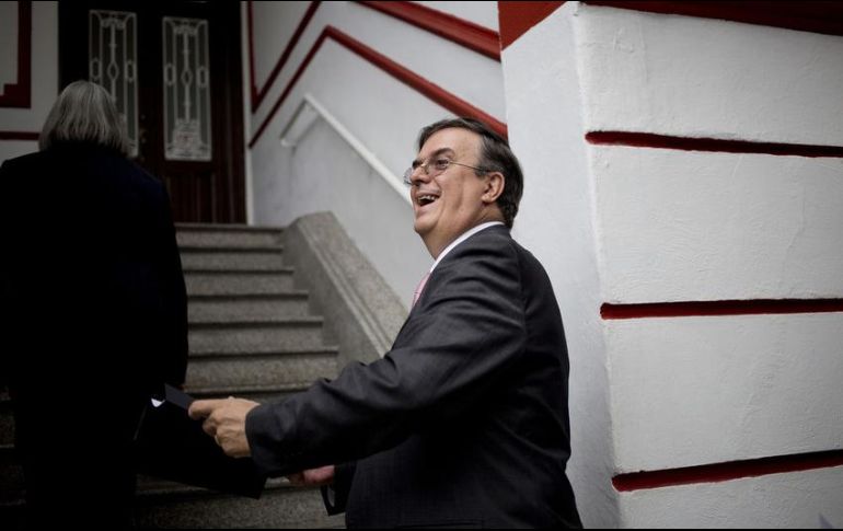 El futuro secretario de Relaciones Exteriores, Marcelo Ebrard Casaubon. AP / ARCHIVO