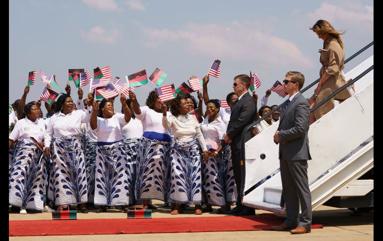 Con este viaje, la primera dama quiere dar difusión a su nueva iniciativa 