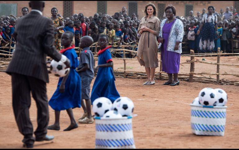 Con este viaje, la primera dama quiere dar difusión a su nueva iniciativa 