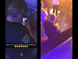 La denunciante asegura que luego de que el policía tomara la fotografía a la mujer, este la compartió con sus compañeros. TWITTER / @HeyChalice