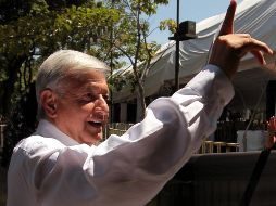 López Obrador recalcó la importancia de que los ciudadanos cuenten con la mayor cantidad de información posible frente a la próxima consulta sobre el NAICM. NTX/A. Monroy