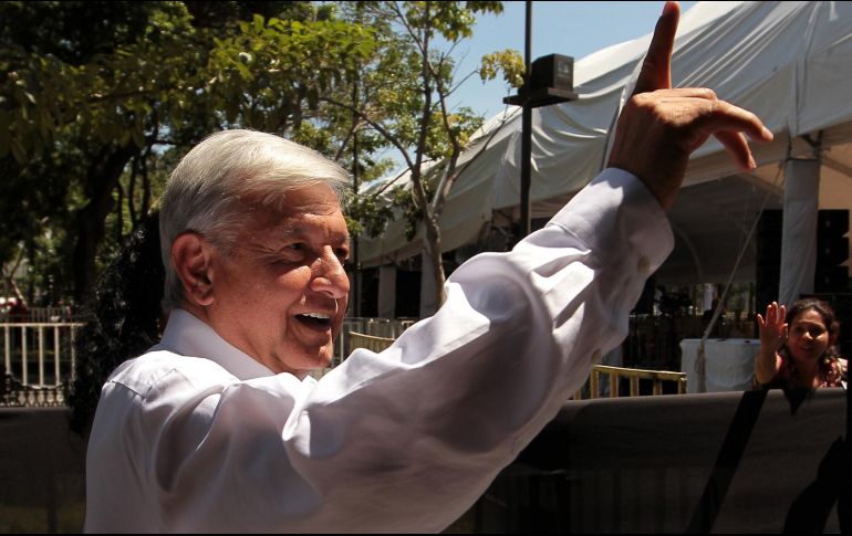 López Obrador recalcó la importancia de que los ciudadanos cuenten con la mayor cantidad de información posible frente a la próxima consulta sobre el NAICM. NTX/A. Monroy
