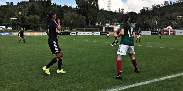 El Tri femenil sub 17 empata frente al Atlas