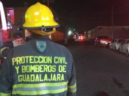 Casi inmediatamente se controló la fuga del gas al cerrar una de las válvulas. ESPECIAL / Bomberos de Guadalajara