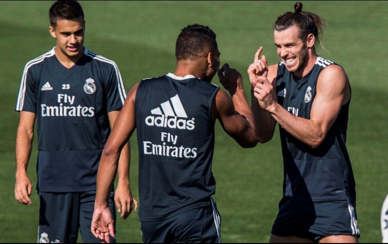Bale entrenó el jueves y este viernes con el grupo y debería ser titular ante el Alavés. EFE / R. Jiménez