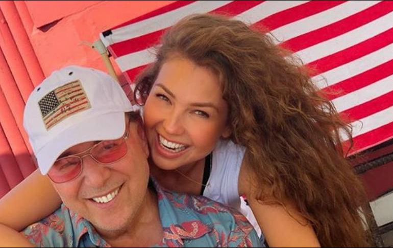 Thalía ha dado mucho de qué hablar en las últimas semanas con su Thalía Challenge. INSTAGRAM / tommymottola