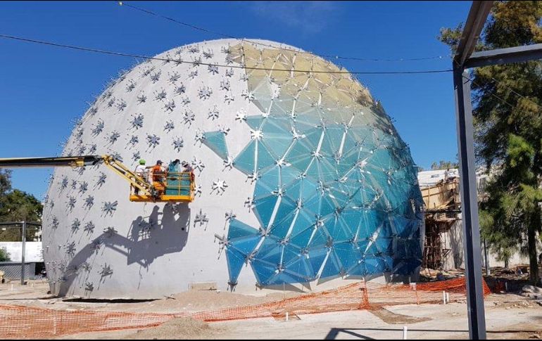 La inversión para la construcción del Planetario de Guadalajara es de 138  millones de pesos. TWITTER/ @SIOPJal