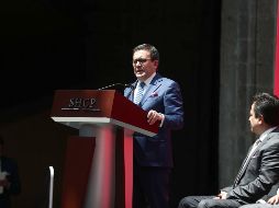 Ildefonso Guajardo, secretario de Economía, durante la presentación del programa Buen Fin 2018. SUN/A. Leyva
