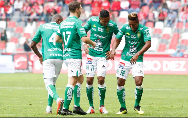 El conjunto de León rugió fuerte la semana anterior en el Puerto Jarocho al vencer 0-4 a Veracruz. SUN/A. Salinas