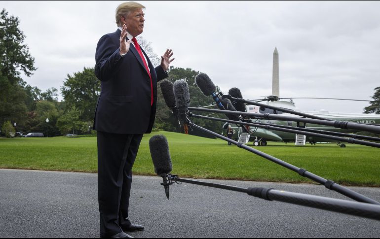 Trump ha apoyado en reiteradas ocasiones a Kavanaugh, acusado en las últimas semanas de abuso sexual. EFE/J. Roberts