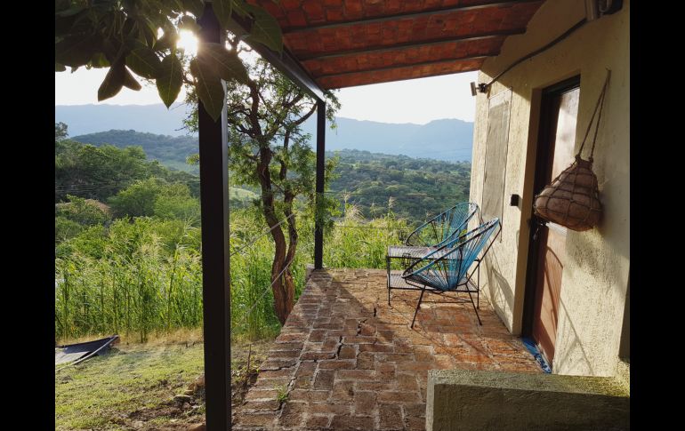 Descanso. Los atardeceres invitan a relajarse en este lugar, con la mejor vista para despedir el Sol.
