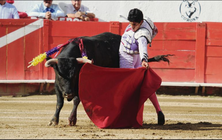 El novillero de Aguascalientes Iván Hernández vuelve al ruedo de la Nuevo Progreso después de estar presente en la pasada temporada. EL INFORMADOR / G. Gallo