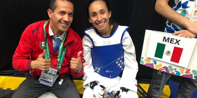 Taekwondo&iacute;na mexicana Rodr&iacute;guez da primera medalla a su pa&iacute;s en JOJ 18