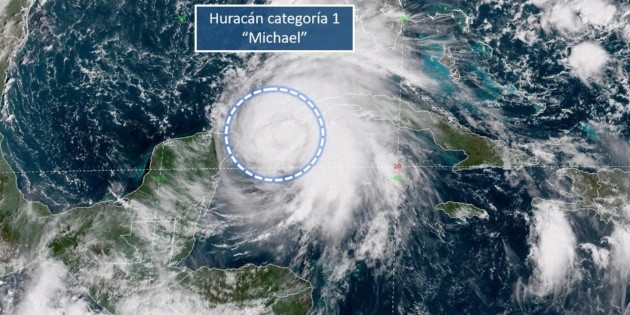 ''Michael'' evoluciona a hurac&aacute;n en el Golfo de M&eacute;xico