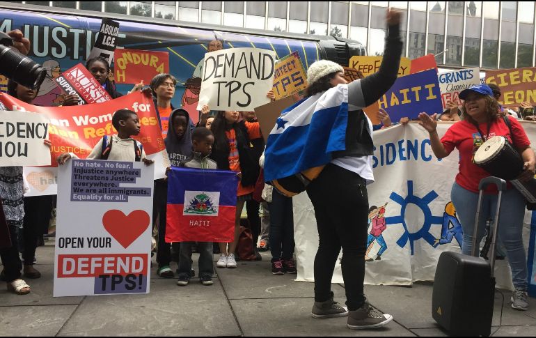 Un juez de San Francisco bloqueó la semana pasada la decisión del gobierno con respecto a cuatro países, pero no abarca a los inmigrantes de Honduras y Nepal. AFP / L. Bonilla
