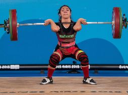 La colombiana Milena Santoya y la rumana Valentina Cambei se llevaron la plata y el bronce, respectivamente. EFE / J. Nackstrand