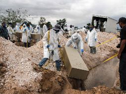 La Fiscalía señaló que los restos se encontraban bajo resguardo del Servicio Médico Forense desde los años 2017 y 2018. AFP / H. Martínez