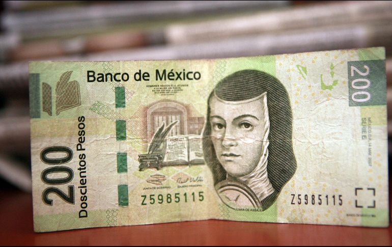 Hasta septiembre de este año se decomisaron mil 202 billetes falsos de 200 pesos en Jalisco. EL INFORMADOR/Archivo