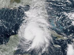 El ciclón provoca vientos de hasta 155 kilómetros por hora y pasaría a categoría 3 al momento de tocar tierra el miércoles en Florida. AFP / ESPECIAL