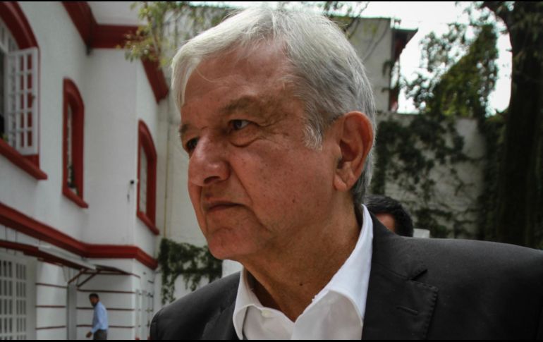 El presidente electo, Andrés Manuel López Obrador, propone algunos nombres para el nuevo acuerdo. NTX / J. Espinosa