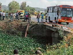 Siete personas perdieron la vida en un camión de la ruta 275-B que volcó en Tlaquepaque el pasado 15 de junio. EL INFORMADOR/G. Gallo
