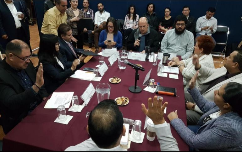 La Comisión de Asuntos Metropolitanos acordó revisar dos dictámenes que plantean incorporar a algunos municipios. Cortesía / Congreso de Jalisco