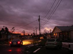 En ciudades costeras de Florida como México Beach y Panamá City se observan los mayores daños, con edificaciones convertidas en ruinas, severas inundaciones, y miles sin energía eléctrica. EFE / D. Anderson