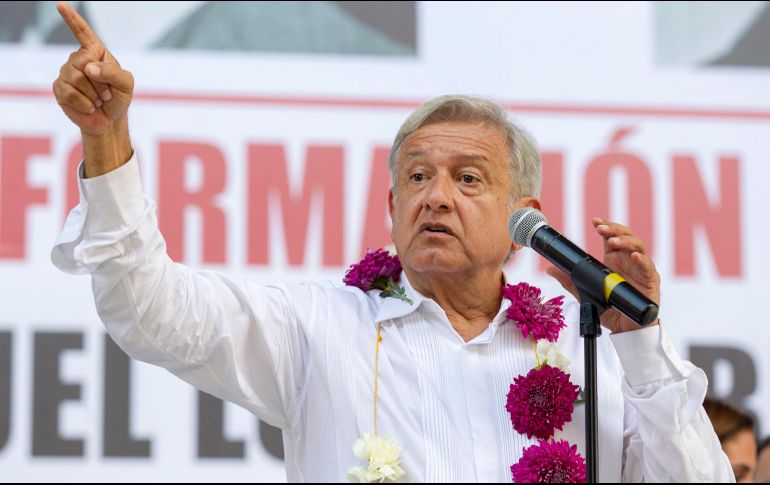 Luego de su estancia en Mérida, López Obrador se trasladará a Campeche para continuar con su gira el próximo sábado. NTX/J. Pazos