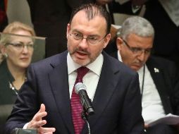 Videgaray asegura que México y Estados Unidos han trabajado con los países del Triángulo del Norte en proyectos para fortalecer capacidades biométricas. AP/ ARCHIVO