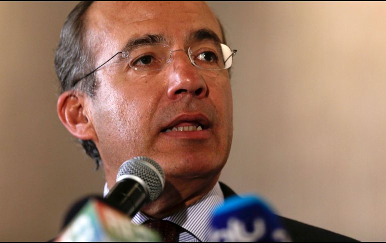 Calderón aseguró que el PAN necesita un golpe de timón para recuperar sus principios y democracia. AP/ARCHIVO