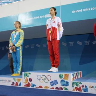 Mexicana Agundez gana bronce en clavados de JOJ 2018