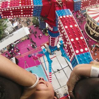 La feria vista desde arriba